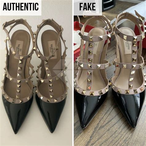 how to spot fake valentino rockstud shoe|valentino rockstud heels dupes.